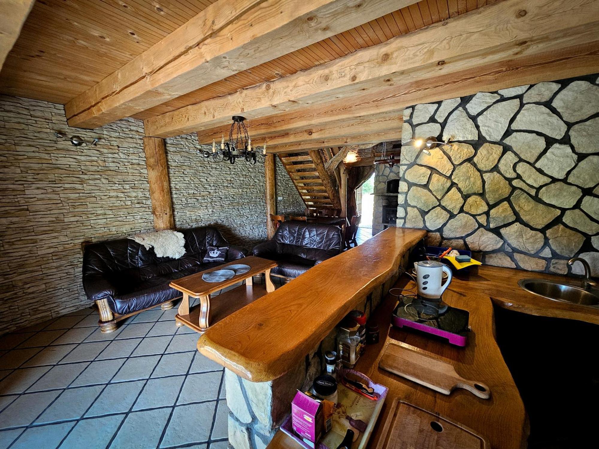 Domek Letniskowy Caloroczny W Rzemieniu Villa Buitenkant foto