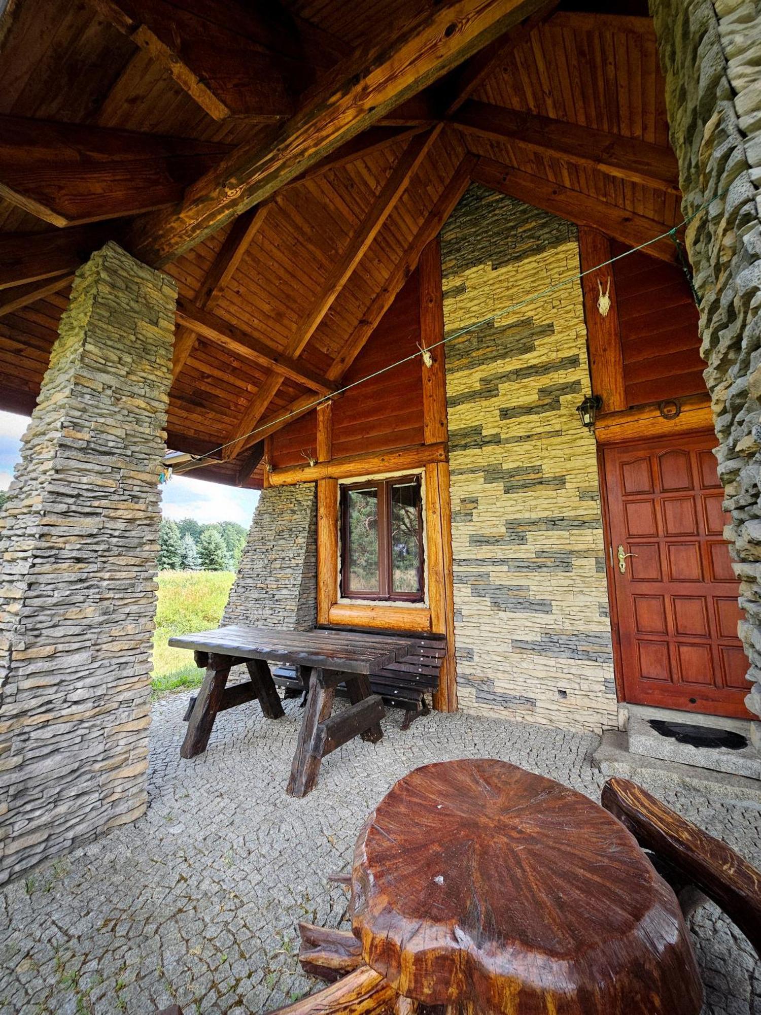 Domek Letniskowy Caloroczny W Rzemieniu Villa Buitenkant foto