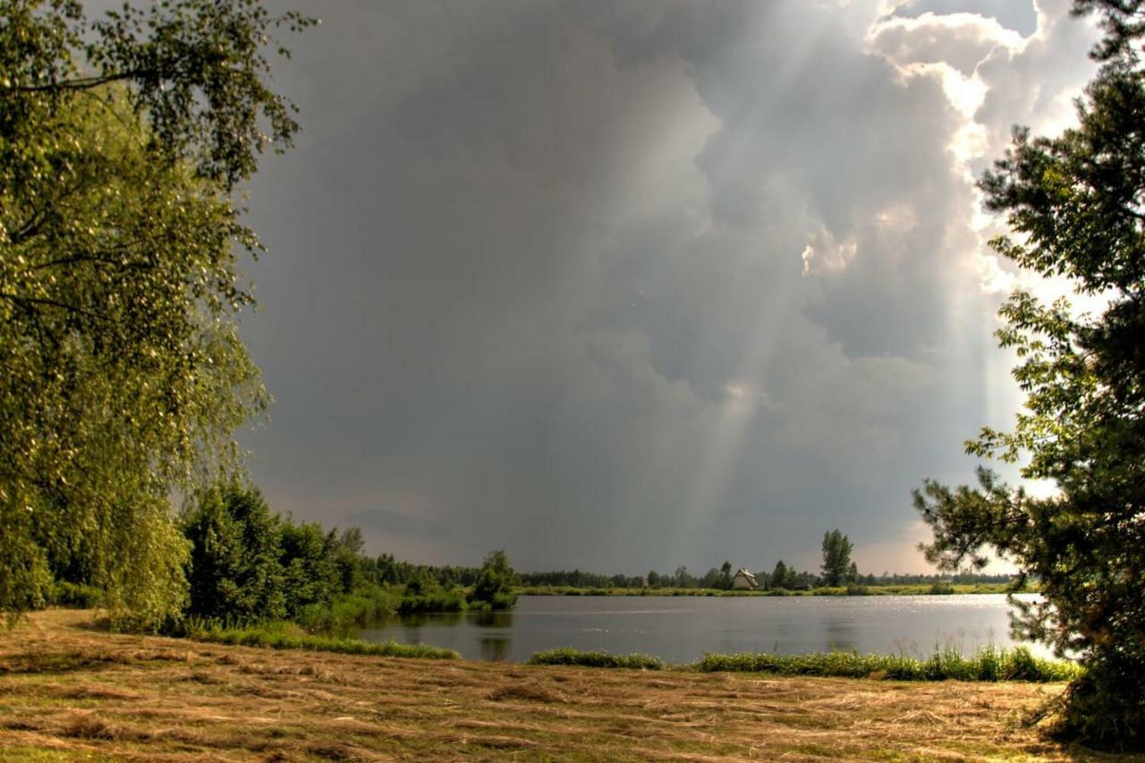 Domek Letniskowy Caloroczny W Rzemieniu Villa Buitenkant foto